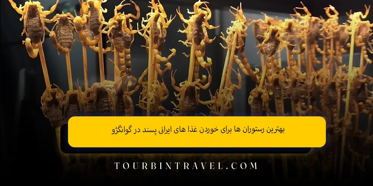 بهترین رستوران‌ ها برای خوردن غذا های ایرانی‌ پسند در گوانگژو